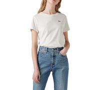 Levi'S Camiseta para Mujer The tee Striped Chesthit Logo, Blanco Cn-100xx, XXL