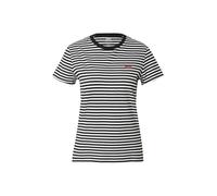 Levi's Perfect Tee, T-Shirt para Mujer, Raita Stripe Caviar, XS