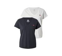 LEVI'S ® Camiseta 'Perfect V-Neck Tee (2-Pack)' blanco S blanco