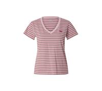 LEVI'S ® Camiseta 'Perfect V-Neck Tee' rosa / borgoña / blanco S rosa / borgoña / blanco