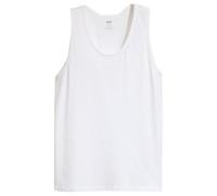 Levi's Camiseta sin Mangas para Hombre Housemark, Blanco Brillante, XXL