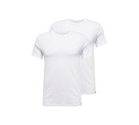 Levi's Slim 2-pack Crewneck Tee Camiseta, White + White, M Hombre
