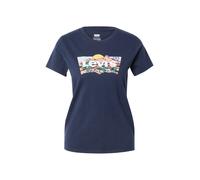 LEVI'S ® Camiseta 'The Perfect Tee' navy / amarillo / jade / blanco L navy / amarillo / jade / blanco