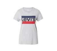 LEVI'S ® Camiseta 'The Perfect Tee' navy / gris / rojo, Talla L