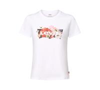 Levi's The Perfect Tee, Camiseta Mujer, Floral Bw Fill Bright White, XS