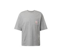LEVI'S ® Camiseta 'Workwear Tee' beige moteado / rojo fuego / blanco L beige moteado / rojo fuego / blanco