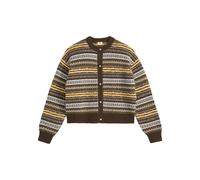 LEVI'S ® Cárdigan 'CHARLOTTE' azul claro / chocolate / amarillo / rosa XS EUR