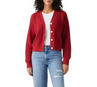 Levi's Snowflake Cardigan Suéter, Scarlet Smile, XS para Mujer