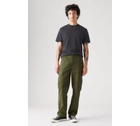 Levi's XX Cargo Straight Dark Olive Rip Stop, Verde Oscuro, 33W / 34L