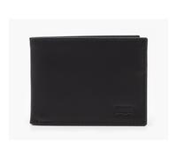 Levi's Batwing Bifold ID, Accesorio de Viaje- Billetera Plegable Hombre, Negro (Regular Black), Talla Única