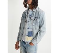 Levi's Cazadora vaquera de hombre azul, lavado claro. Azul claro L