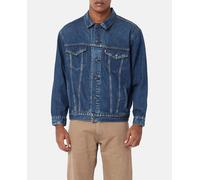 Levi's Cazadora vaquera de hombre lisa fit relajado. Azul M