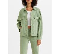 Levi's Cazadora vaquera de mujer lavado claro.. Verde claro 40 (M)