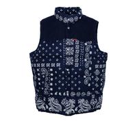 Levi's Chaleco Acolchado Hombre Acolchado Forrado Azul Marino Talla L XL