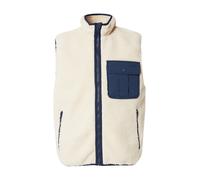 LEVI'S ® Chaleco 'Joonie Sherpa Vest' azul oscuro / blanco lana S azul oscuro / blanco lana