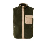 LEVI'S ® Chaleco 'Joonie Sherpa Vest' beige / oliva M beige / oliva