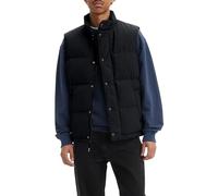 Levi's Chaleco Rockridge para hombre, negro azabache, S