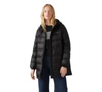 Levi's Chaqueta acolchada Polly Midi para mujer, Caviar, M