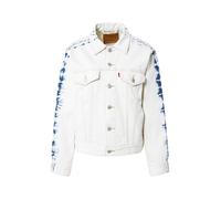 LEVI'S ® Chaqueta de entretiempo 'Ex-Boyfriend Trucker Jacket' azul oscuro / blanco denim S azul oscuro / blanco denim