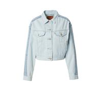 LEVI'S ® Chaqueta de entretiempo 'Shrunken 90's Stripe Trucker Jacket' azul claro S azul claro