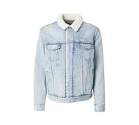 Levi's® TYPE 3 SHERPA TRUCKER LIGHT INDIGO - WORN IN L Azul
