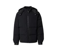 Levi's Rockridge Short Puffer Chaqueta para hombre, negro azabache, XL