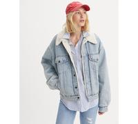 LEVI'S Chaqueta de los 90 con forro tipo sherpa Trucker. Color Luz de la mañana