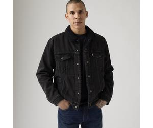 LEVI'S Chaqueta vaquera con forro de sherpa. Color Hecho para durar