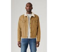 Levi's Chaqueta vaquera con forro de sherpa. Talla S. Color Blanco