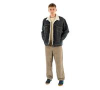 Levi's Chaquetas y chaquetas relaxed fit sherpa trkr 0020 night shadows she, azul, L