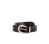 Levi's Cinturón Phoebe para mujer, Negro regular, 95 cm