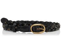 Levi's Cinturones trenzados para mujer, Caviar, Damen Taylor, 105