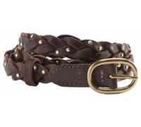 Levi's Cinturones trenzados para mujer, Caviar, Damen Taylor, 110