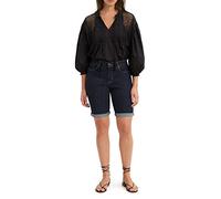 Levi's Classic Bermuda Shorts Mujer, Lapis Royal Rinse, 27