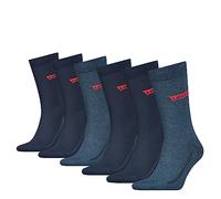 LEVI'S ® Calcetines navy / azul oscuro / rojo sangre 43-46 navy / azul oscuro / rojo sangre