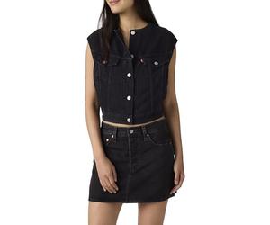 Levi'S Collarless Shrunken 90s Vest Chaleco Mujer (Pack de 1)