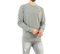 Levi's Crew Sudadera, Chisel Grey Heather, M para Hombre