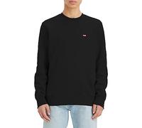 Levi's Crew Sudadera, Mineral Black, M para Hombre