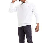 Levi's Crew Sudadera, White, M para Hombre