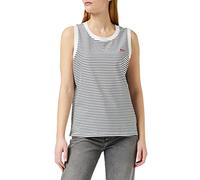 Levi's Dara Tank Top Mujer, Morgan Stripe Cloud Dancer, M