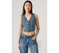 Levi's Denim Waistcoat In Blue Denim Talla: S | Camisetas de Tirantes Outlet | Mujer | Azul