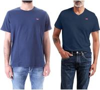 Levi's Double-Pack: T-Shirt, Cotton + Patch Dress Blues/Dress Blues Set, S