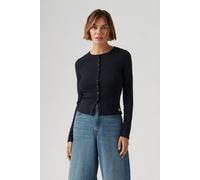 Levi's Dry Goods Pointelle Ls Anthracite Night Talla: L | Manga larga Outlet | Mujer | Negro