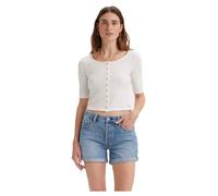 Levi's Dry Goods Waffle Top White, Egret, M Mujer