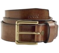 Levi's Elevated Heritage Belts, Leather Brown, 115, Marrón, 115 cm