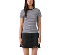 Levi'S Essential Hm SS - Camiseta para Mujer, diseño de Rayas Mila, Talla L
