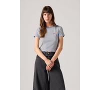 Levi's Essential Sporty Tee Meg Stripe Cloud Dancer Talla: S | Camisetas de Seda Outlet | Mujer