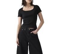 Levi's Essential Sqrd Neck tee Anthracite Night