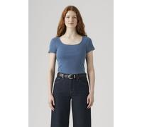 Levi's Essential Square Neck Tee Blue Talla: M | Camisetas de Seda Outlet | Mujer | Azul