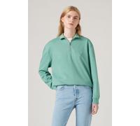 Levi's Everyday 1/4 Zip Beryl Green Talla: L | Sudaderas con Capucha Outlet | Mujer | Verde
